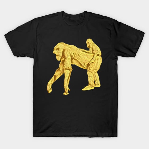 Chimp T-Shirt by Nimmersatt
